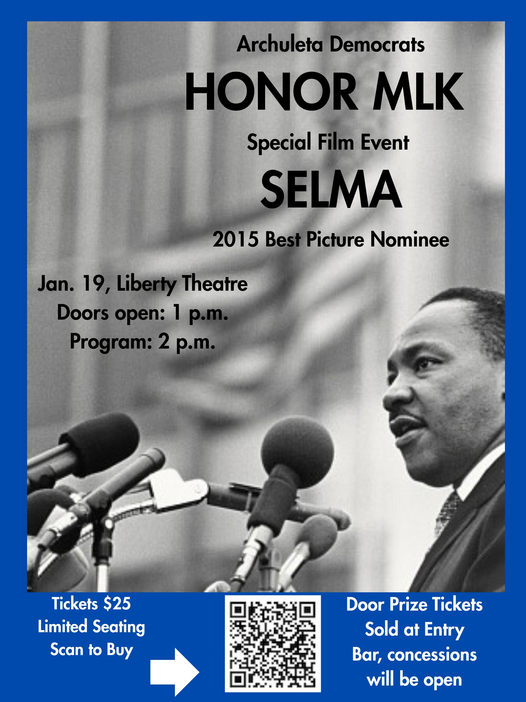 Film Event on MLK Day