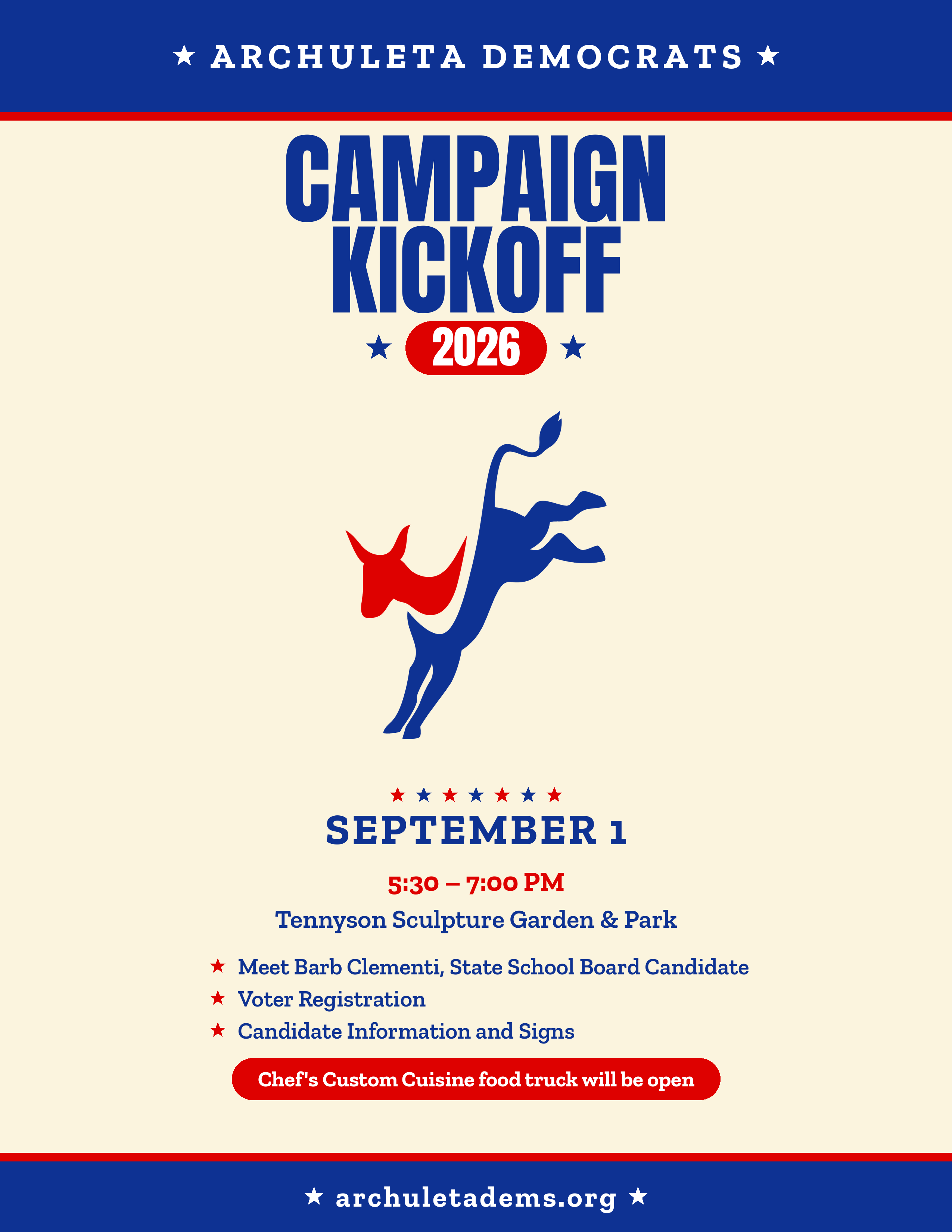 9-1: Campaign Kickoff Event